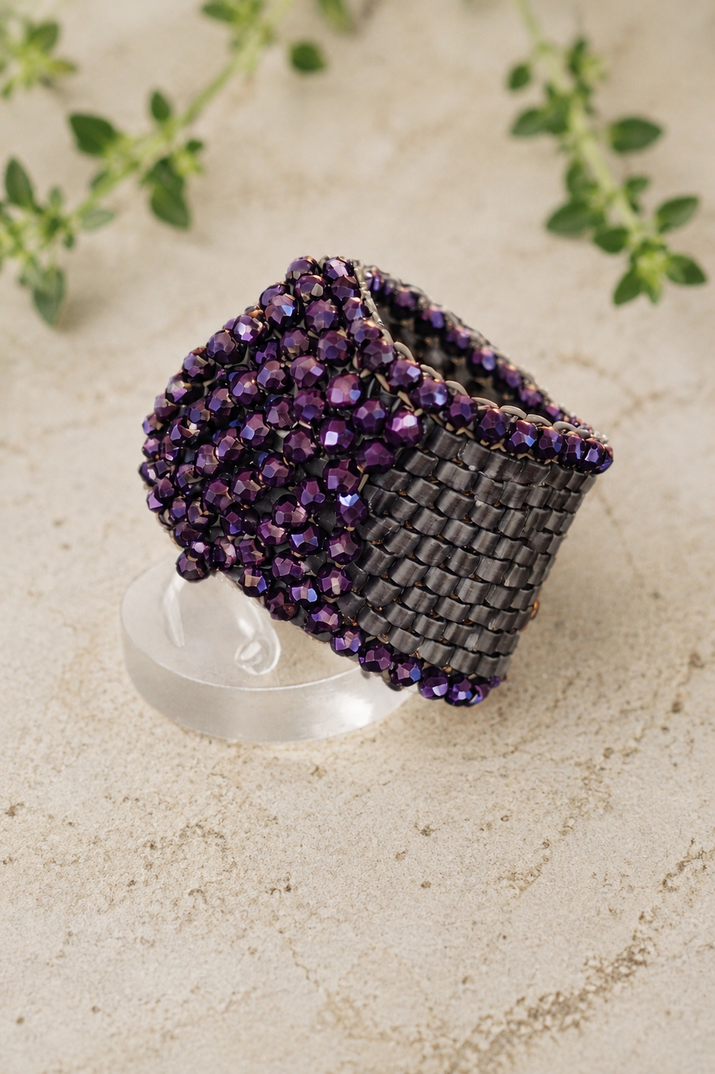Makrilou „Amethyst Noir“ Ring – Bild 2